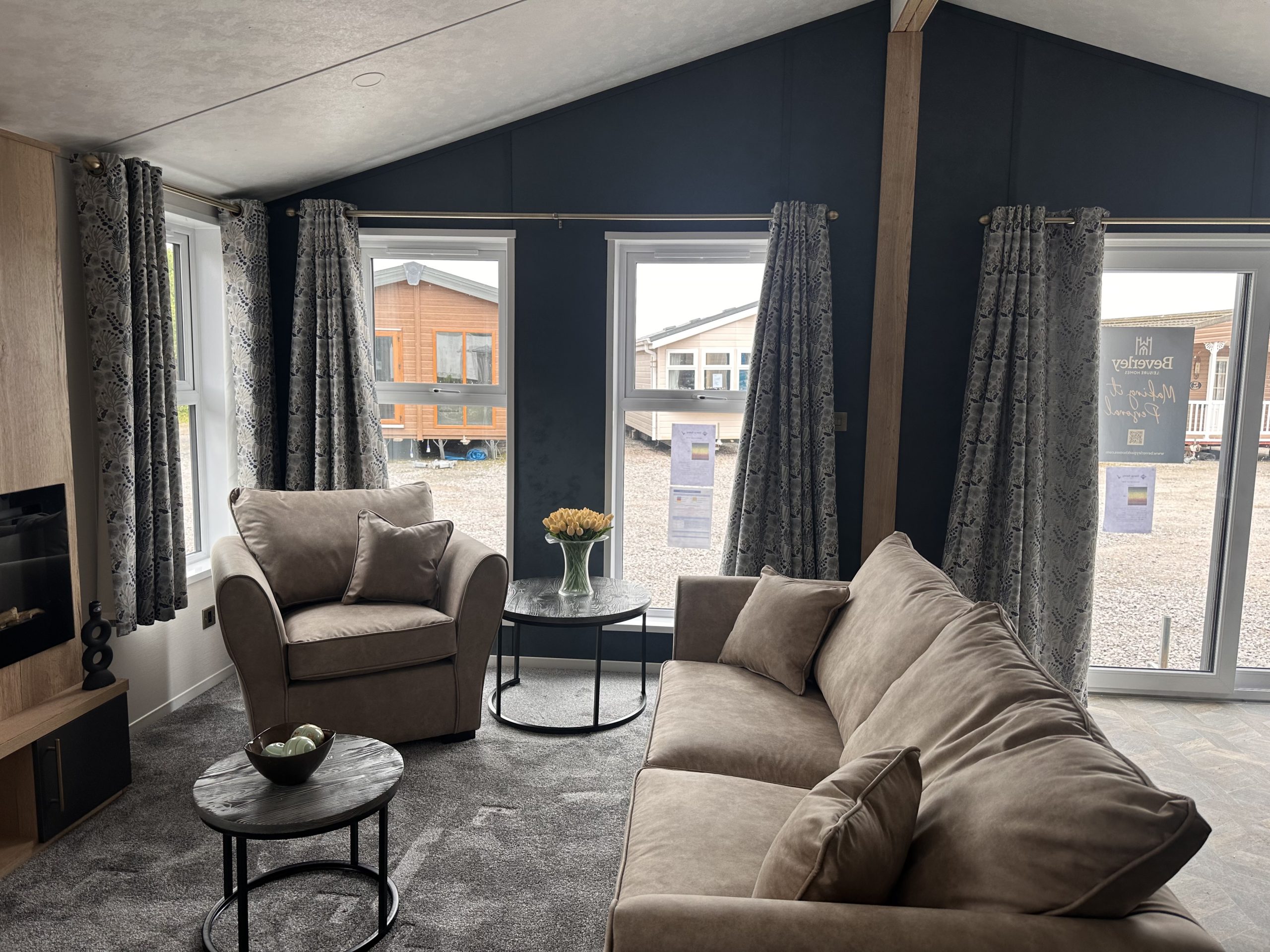 Last 2025 Model Available - Brand New - Residential Specification - Fully Central Heated & Double Glazed Beverley Norwood Lodge - 40" x 20" x 2 Bedrooms & 2 Bathrooms - 2025 Model For Sale Off Site - Image 7