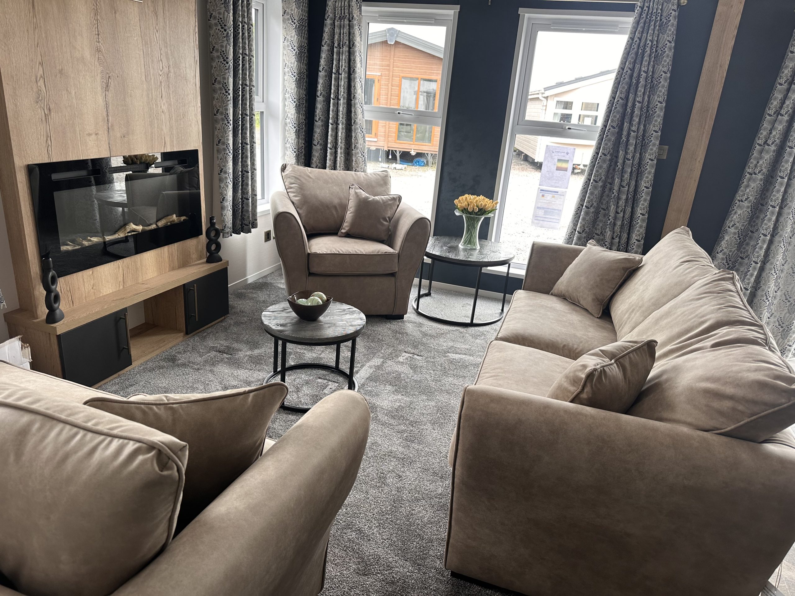 Last 2025 Model Available - Brand New - Residential Specification - Fully Central Heated & Double Glazed Beverley Norwood Lodge - 40" x 20" x 2 Bedrooms & 2 Bathrooms - 2025 Model For Sale Off Site - Image 44