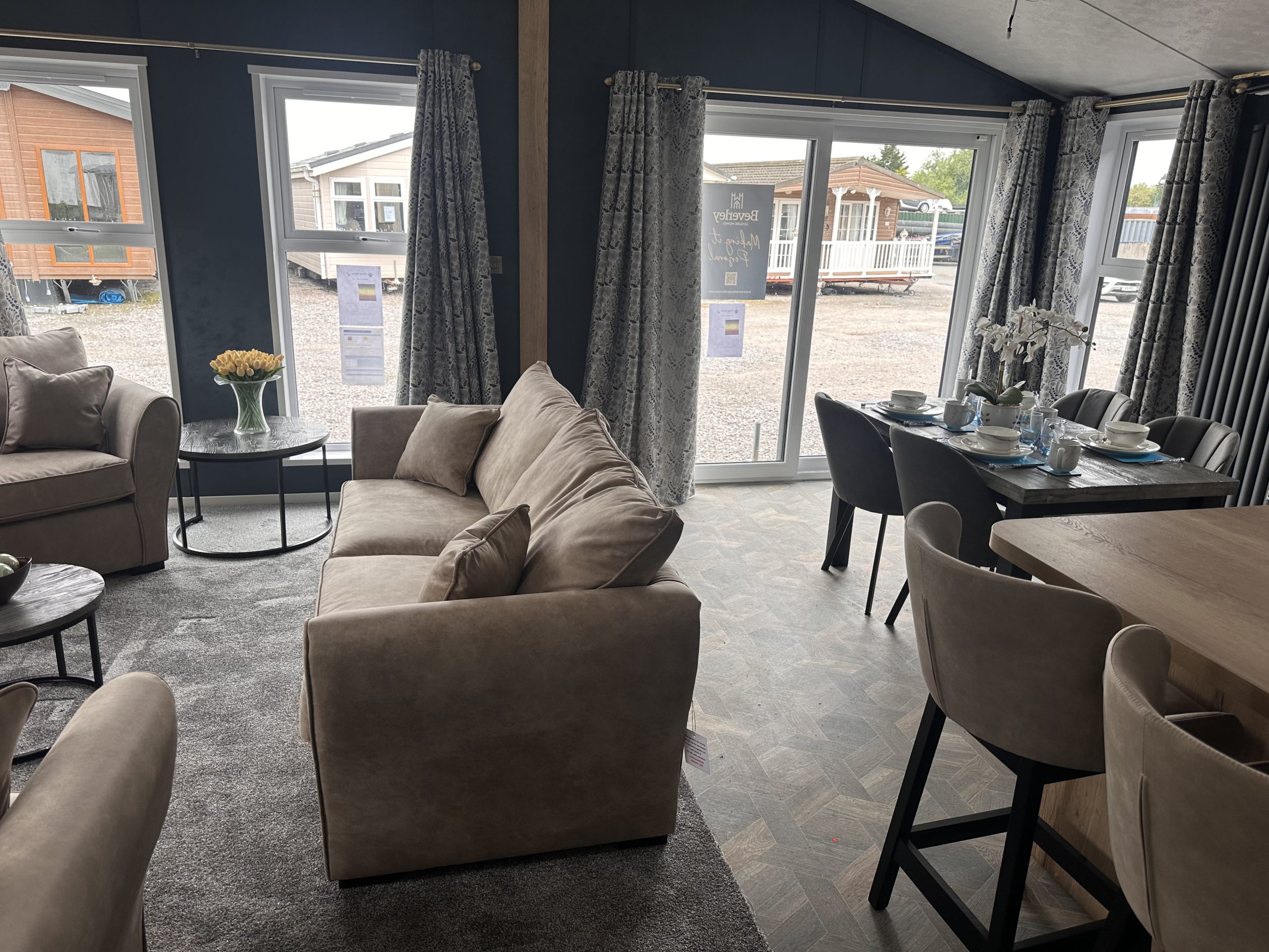 Last 2025 Model Available - Brand New - Residential Specification - Fully Central Heated & Double Glazed Beverley Norwood Lodge - 40" x 20" x 2 Bedrooms & 2 Bathrooms - 2025 Model For Sale Off Site - Image 47