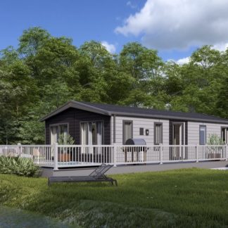 Due In June - Brand New - Residential Specification - Fully Central Heated & Double Glazed Victory Highcroft Lodge - 40" x 20" x 2 Bedrooms & 2 Bathrooms & Utilty Room - 2026 Model For Sale Off Site