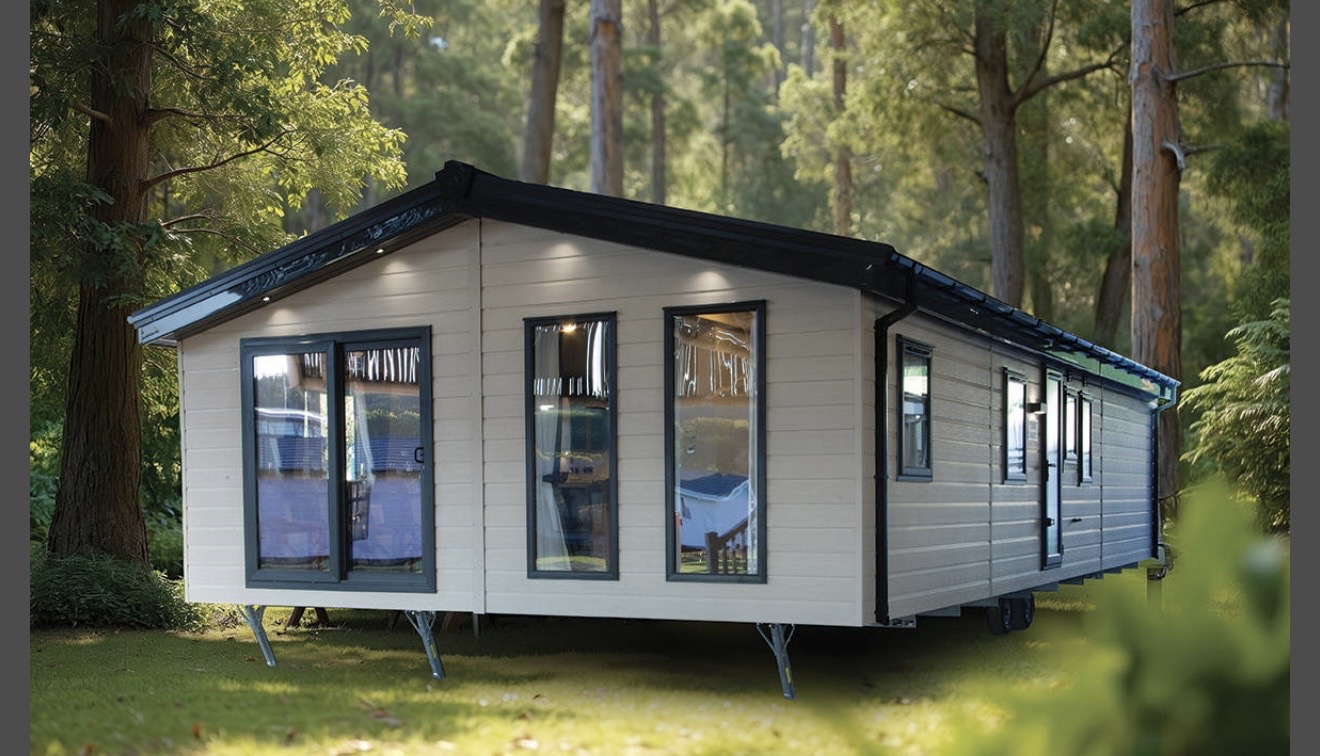 Due In September 2027 Model - Brand New - Residential Specification - Fully Central Heated & Double Glazed Delta Seren Lodge - 42" x 20" x 2 Bedrooms & 2 Bathrooms - 2027 Model For Sale Off Site