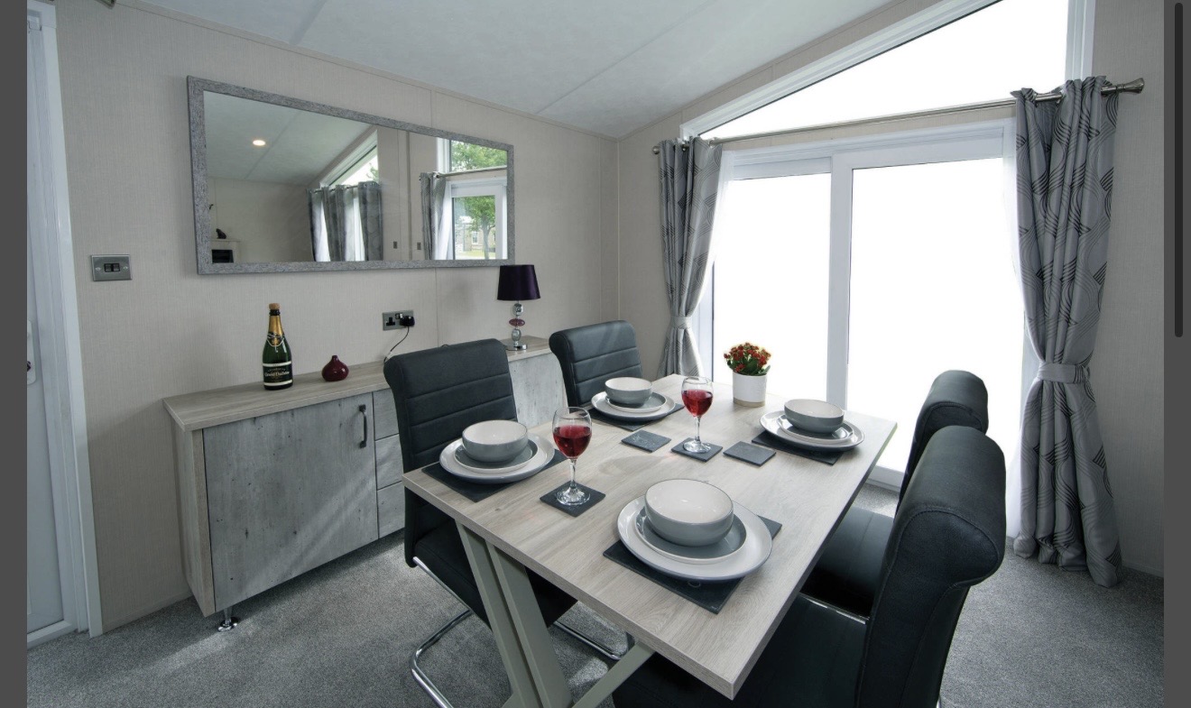Due In September 2027 Model - Brand New - Residential Specification - Fully Central Heated & Double Glazed Delta Seren Lodge - 42" x 20" x 2 Bedrooms & 2 Bathrooms - 2027 Model For Sale Off Site - Image 3