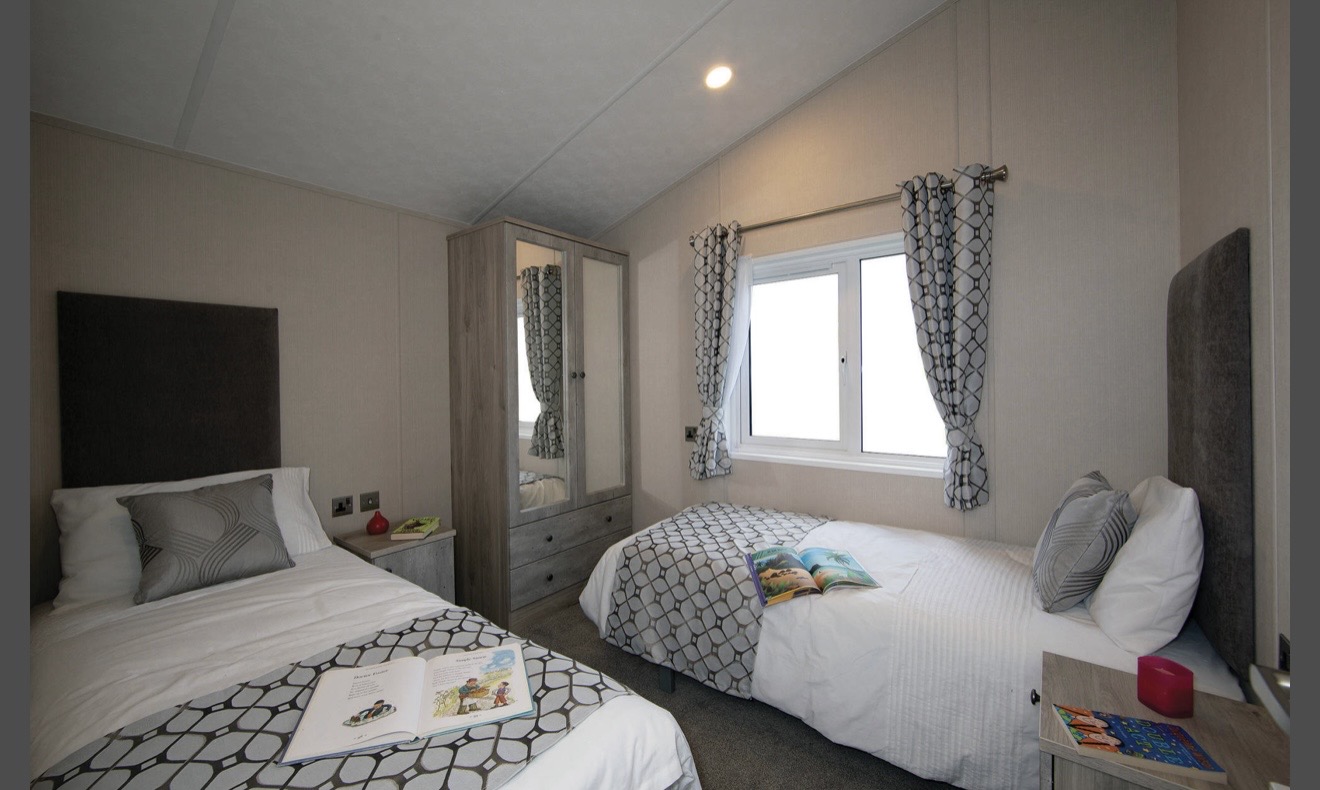 Due In September 2027 Model - Brand New - Residential Specification - Fully Central Heated & Double Glazed Delta Seren Lodge - 42" x 20" x 2 Bedrooms & 2 Bathrooms - 2027 Model For Sale Off Site - Image 8