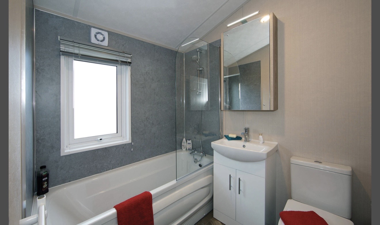 Due In September 2027 Model - Brand New - Residential Specification - Fully Central Heated & Double Glazed Delta Seren Lodge - 42" x 20" x 2 Bedrooms & 2 Bathrooms - 2027 Model For Sale Off Site - Image 9