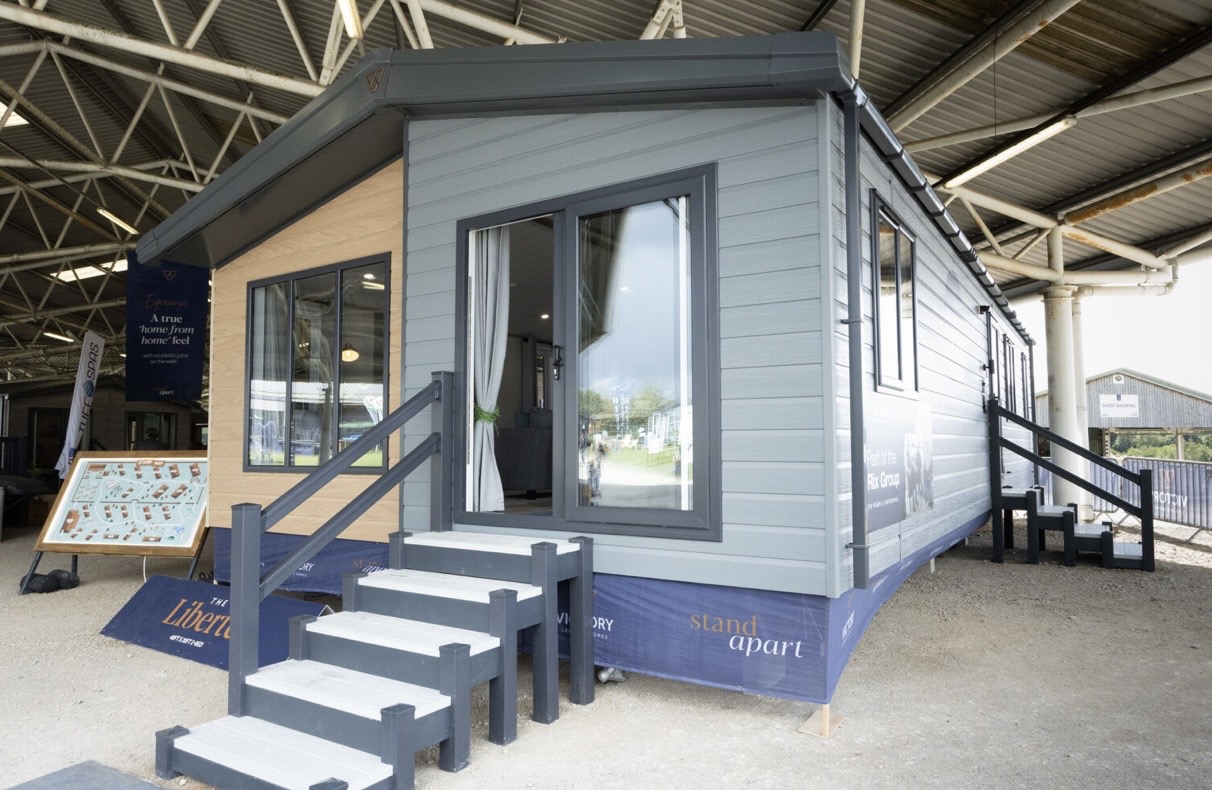 Due In July -Brand New - Residential Specification - Fully Central Heated & Double Glazed Victory Liberte Lodge - 40" x 20" x 3 Bedrooms & 2 Bathrooms - 2026 Model For Sale Off Site