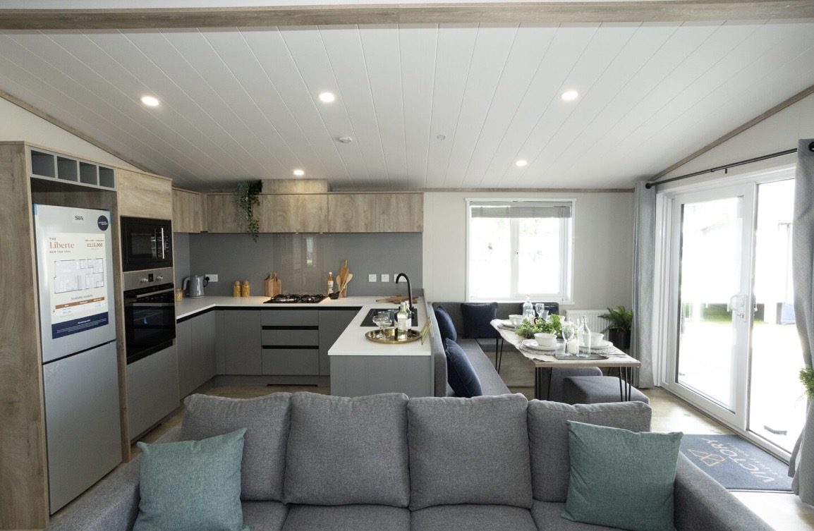 Due In July -Brand New - Residential Specification - Fully Central Heated & Double Glazed Victory Liberte Lodge - 40" x 20" x 3 Bedrooms & 2 Bathrooms - 2026 Model For Sale Off Site - Image 16