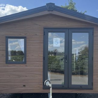 Due In July - Brand New - Tawny Brown - Fully Central Heated & Double Glazed Delta Saffron Deluxe - 32" x 12" x 2 Bedrooms & 1 Bathroom - 2026 Model For Sale Off Site