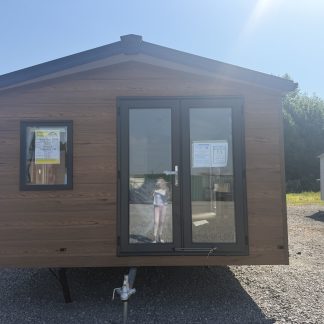 Due In July - Brand New - Tawny Brown - Fully Central Heated & Double Glazed Delta Saffron Deluxe - 32" x 12" x 2 Bedrooms & 1 Bathroom - 2026 Model For Sale Off Site