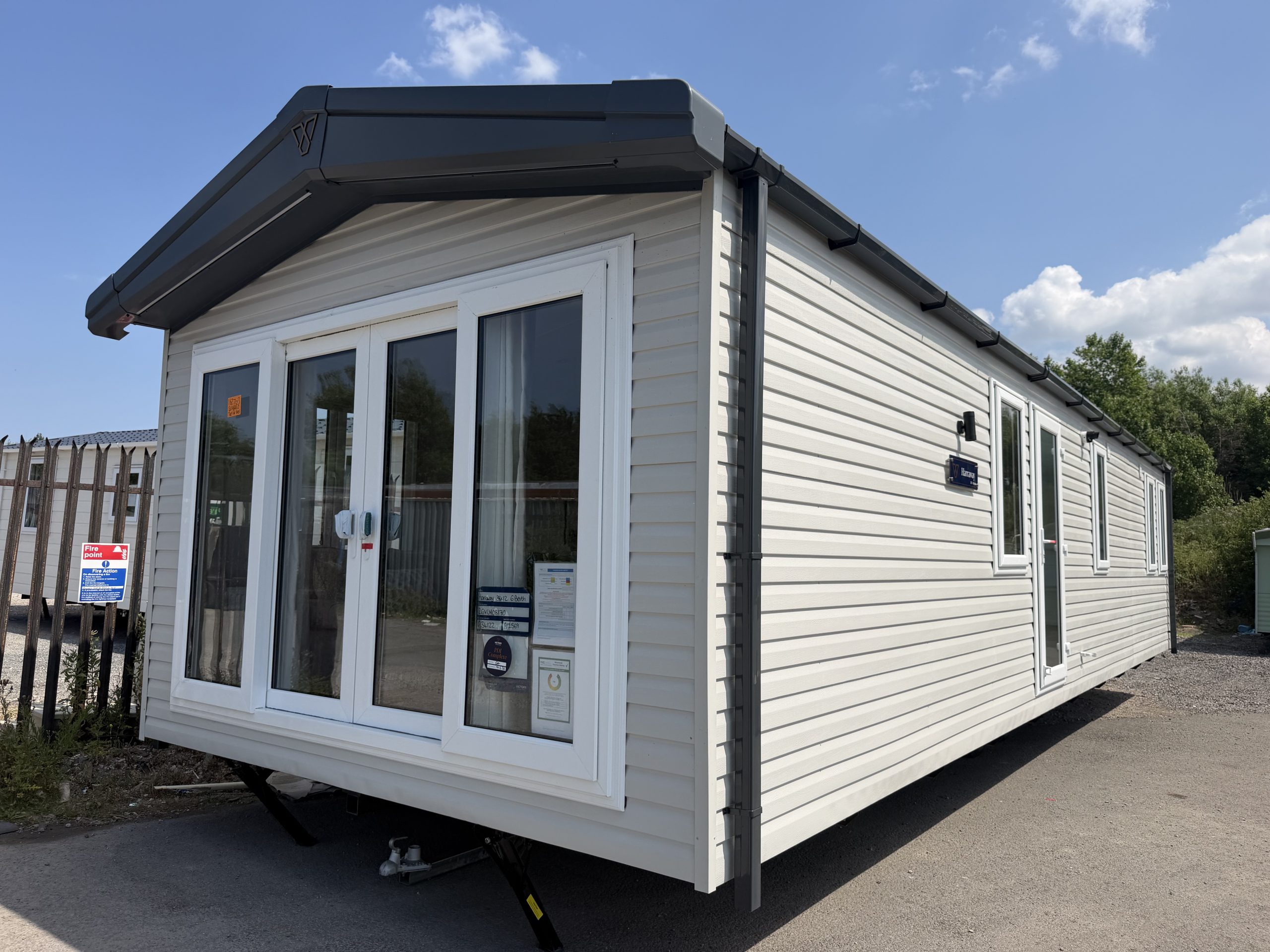 Brand New - Fully Central Heated & Double Glazed Victory Harraway - 38" x 12" x 2 Bedrooms & 2 Bathrooms - 2026 Model For Sale Off Site