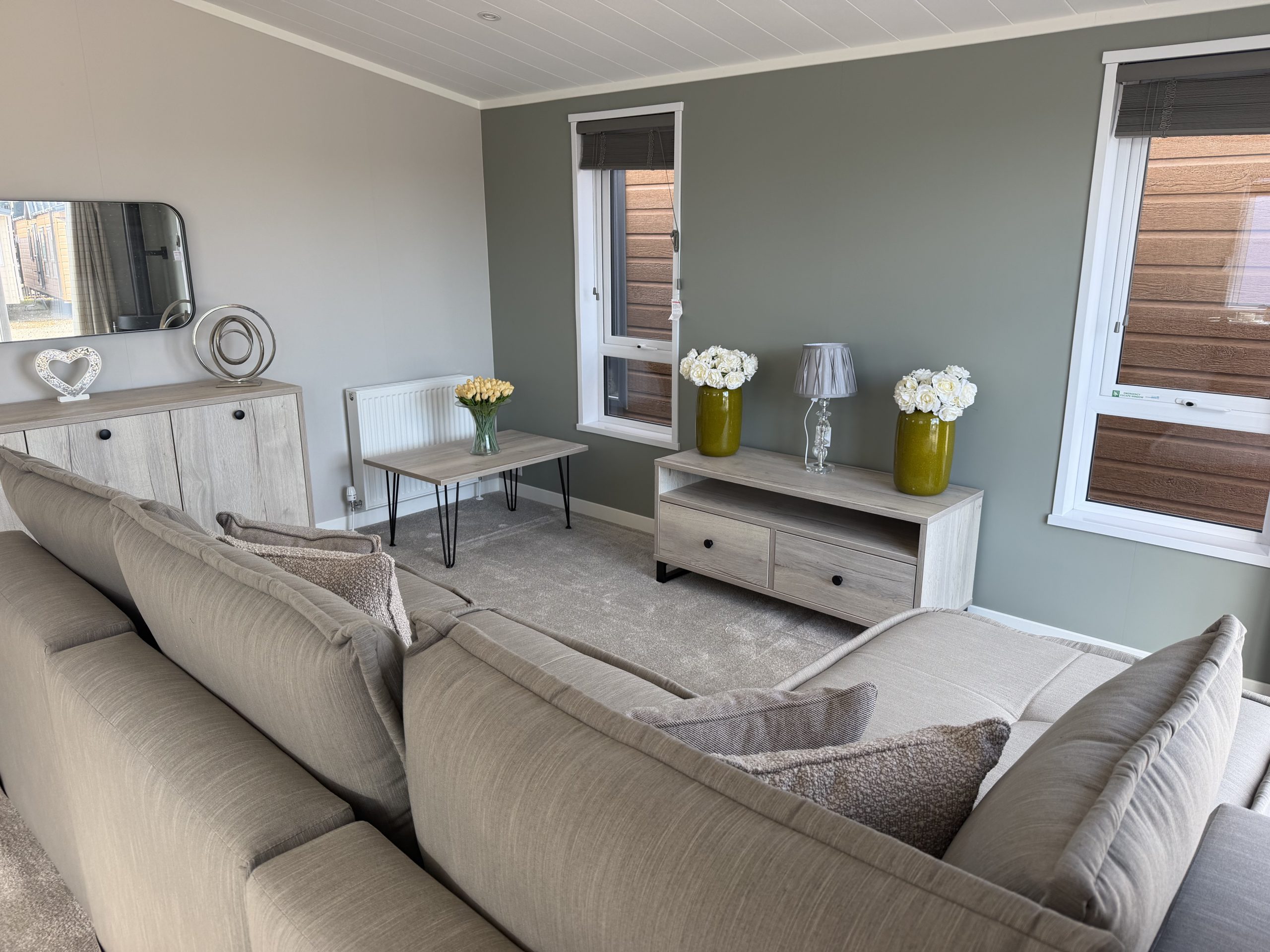 SOLD - Brand New - Residential Specification - Fully Central Heated & Double Glazed Victory Highcroft Lodge - 40" x 20" x 2 Bedrooms & 2 Bathrooms & Utilty Room - 2026 Model For Sale Off Site - Image 17