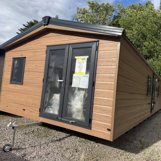 Brand New - Tawny Brown - Fully Central Heated & Double Glazed Delta Saffron Deluxe With En Suite - 39" x 13" x 2 Bedrooms & 2 Bathrooms - 2026 Model For Sale Off Site
