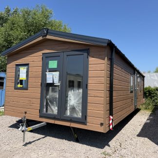 Brand New - Tawny Brown - Fully Central Heated & Double Glazed Delta Saffron Deluxe - 32" x 12" x 2 Bedrooms & 1 Bathroom - 2026 Model For Sale Off Site