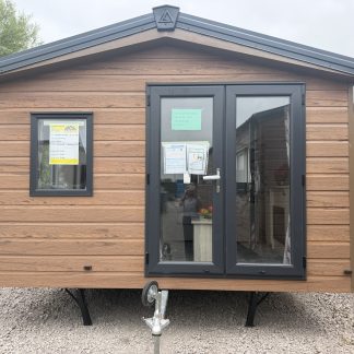 Due In November - Brand New - Tawny Brown - Fully Central Heated & Double Glazed Delta Saffron Deluxe - 36" x 12" x 2 Bedrooms & 1 Bathroom - 2027 Model For Sale Off Site