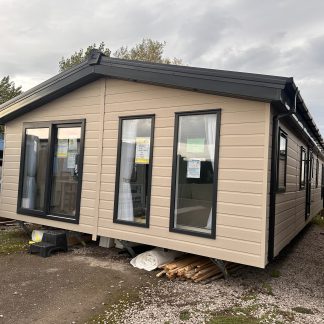 Brand New - Residential Specification - Fully Central Heated & Double Glazed Delta Newbury Lodge - 40" x 20" x 3 Bedrooms & 2 Bathrooms - 2026 Model For Sale Off Site