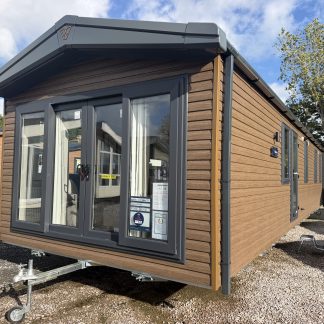 Brand New - Fully Central Heated & Double Glazed Victory Harraway In Sierra Brown - 41" x 12" x 4 Bedrooms & 2 Bathrooms - 2027 Model For Sale Off Site