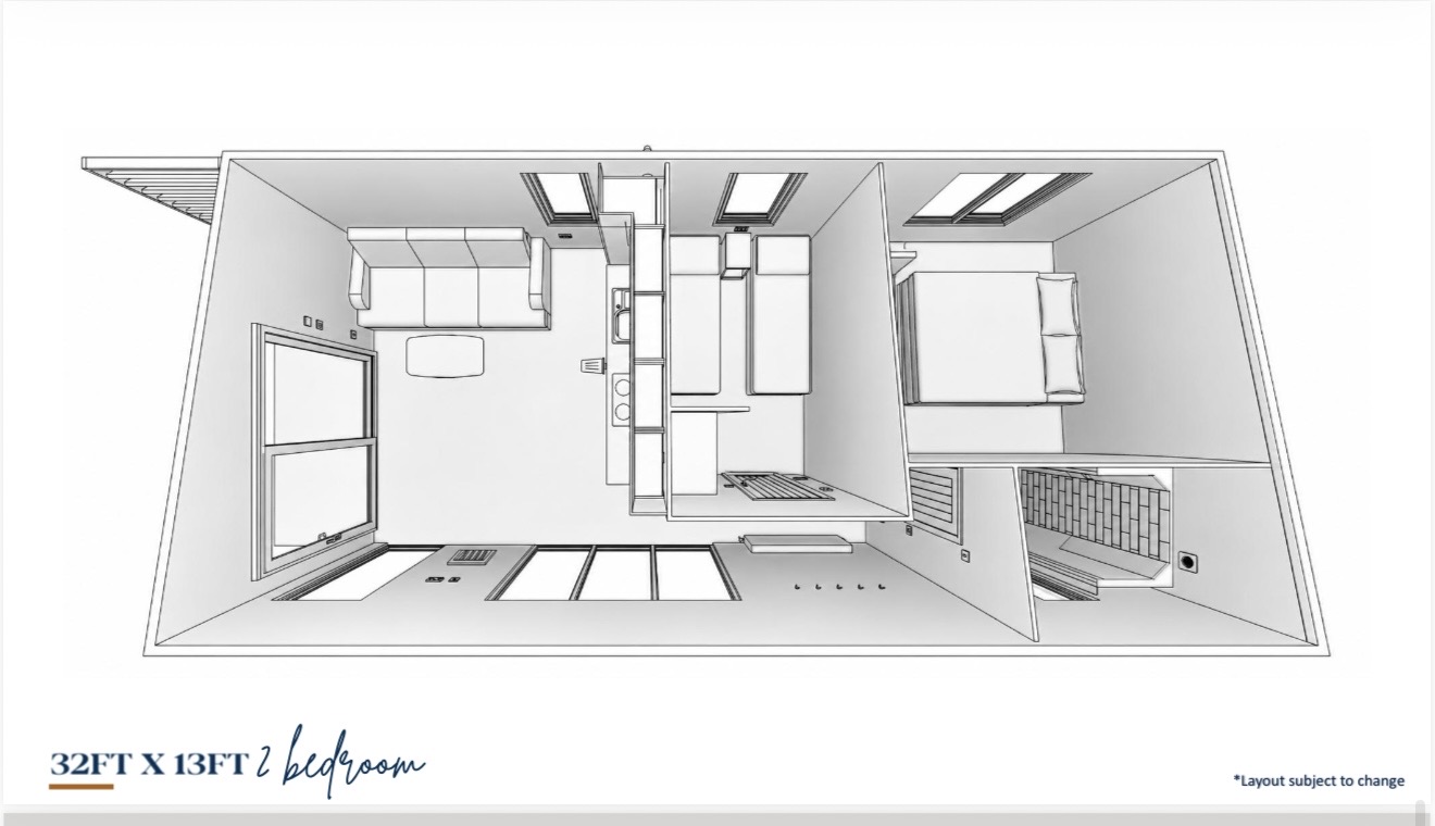 Due Next Year - Brand New - Fully Central Heated & Double Glazed Victory The POD - 32" x 13" x 2 Bedrooms & 1 Bathroom - 2027 Model For Sale Off Site - Image 9